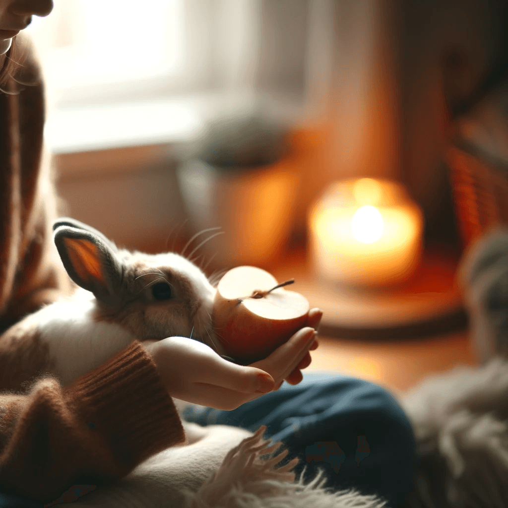 Can rabbits eat apples?